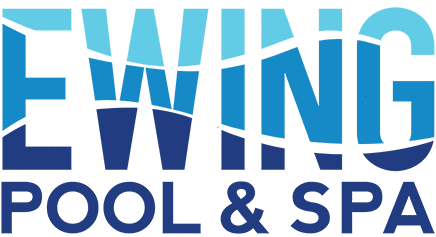 Ewing Pool and SPa logo stacked horizontal